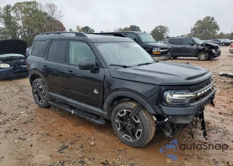 2021 Ford Bronco Sport Outer Banks z USA, uszkodzony, nr VIN 3FMCR9C68MRA99224